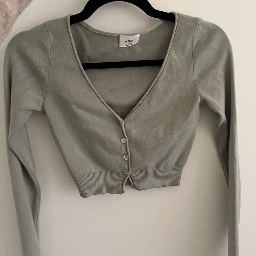 Aritzia Wilfred Cardigan Sweater